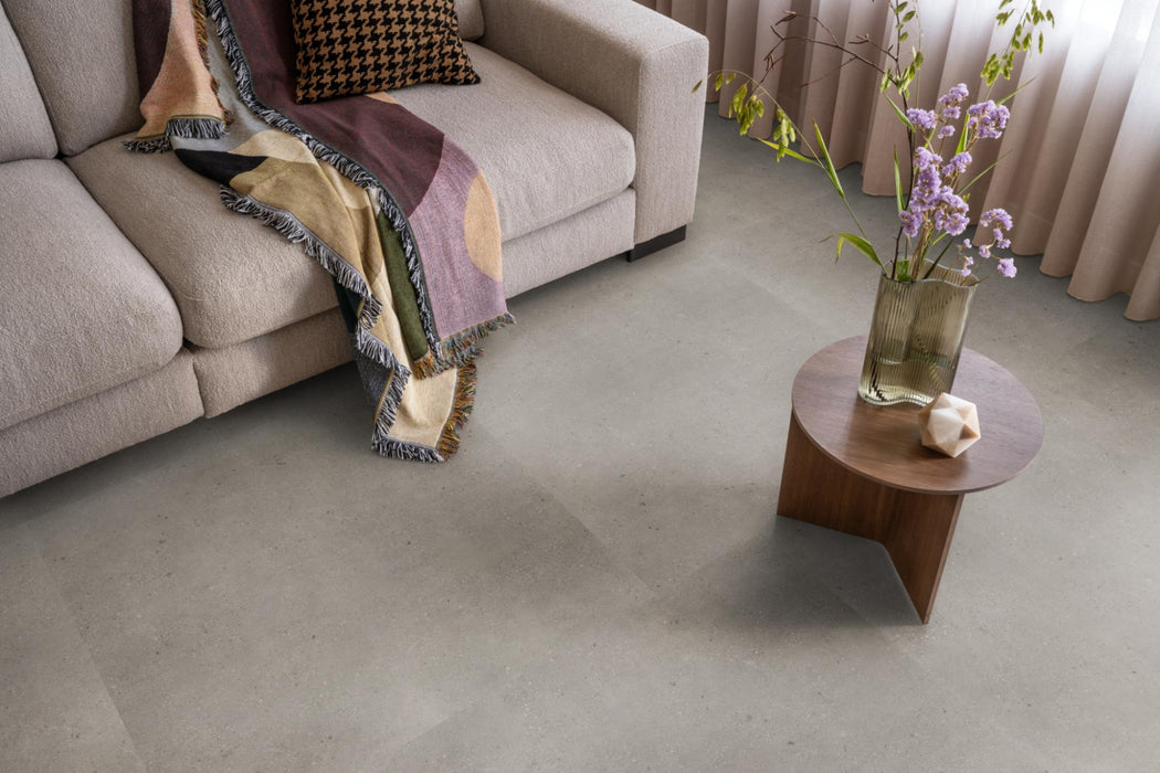 VT Wonen Composite XL Warm Grey | Tegel 90 x 90 Klik PVC