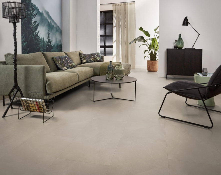 Ambiant Noveno Warm beige | Tegel 90 x 45 Klik PVC