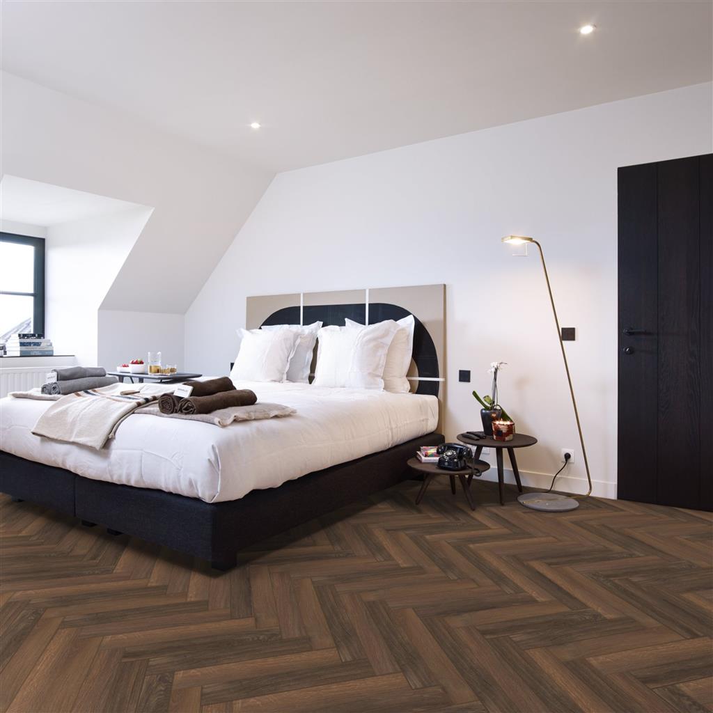 Berry Alloc Chateau | Gyant Dark Brown | 4V-Groef | sfeerbeeld 2