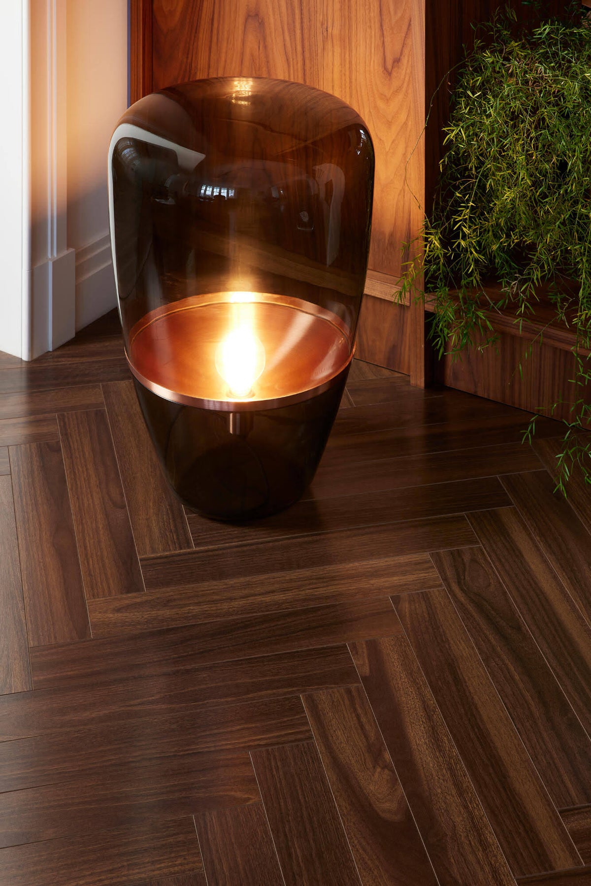 Berry Alloc Chateau | Walnut Brown | 4V-Groef | sfeerbeeld 2