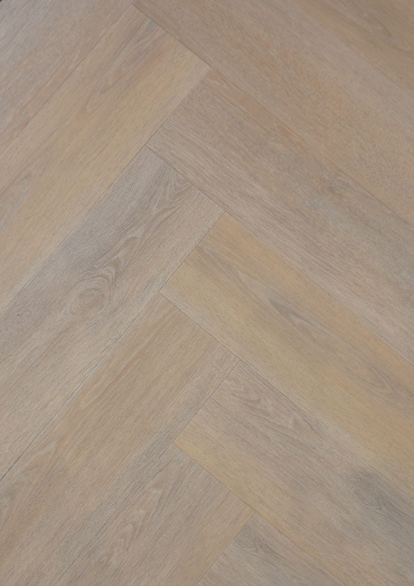 Staal van The Home Collection | Visgraat Nature 214-10 | Plak PVC Dryback