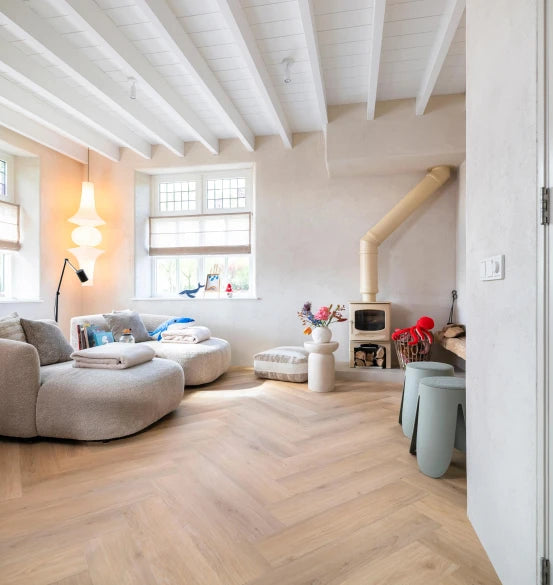 Staal van Hebeta Chapelle Visgraat XL 57841 - Rigid Klik PVC