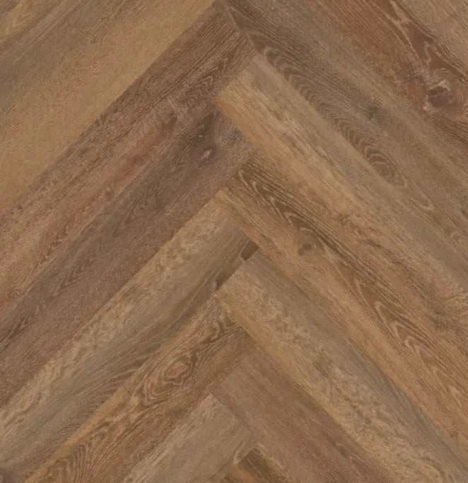 Staal van mFLOR 41216 Parva Oak Liguria | Visgraat PVC | Dryback