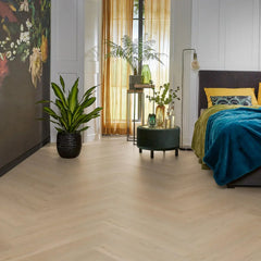 Welke gordijnen passen bij een beige PVC vloer?