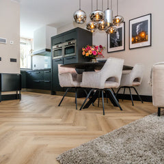 Wat is een visgraatvloer?