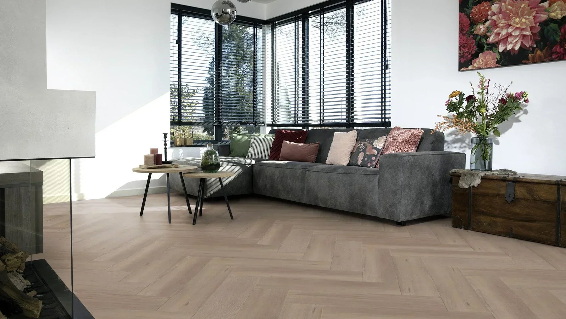 Welke soorten visgraatvloeren zijn er?