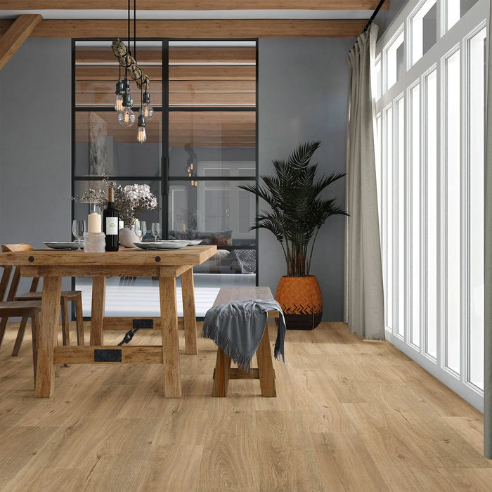 Is een eiken PVC vloer warm genoeg voor je woonkamer?