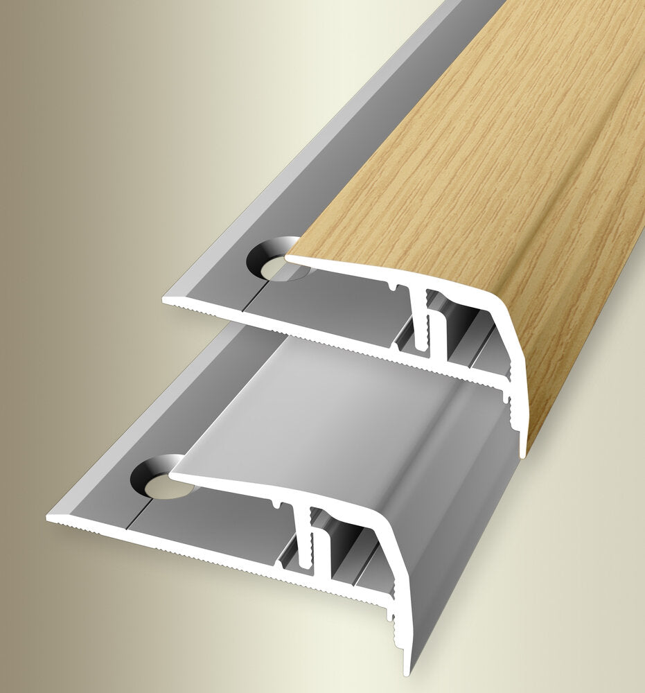 Aluminium Trapprofielen Met Rubberstrip STP-XL- 50 X 48mm, A38- 46 X 29mm A37 94278184 Aluminium Trapprofielen Met Rubberstrip STP-XL- 50 X 48mm, A38- 46 X 29mm A37 94278184