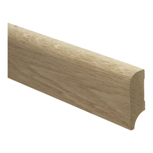 Koloniale plint 22x58 mm massief Eiken | Onbehandeld