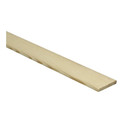 Afwerklijst 6x35 massief Grenen | Onbehandeld
