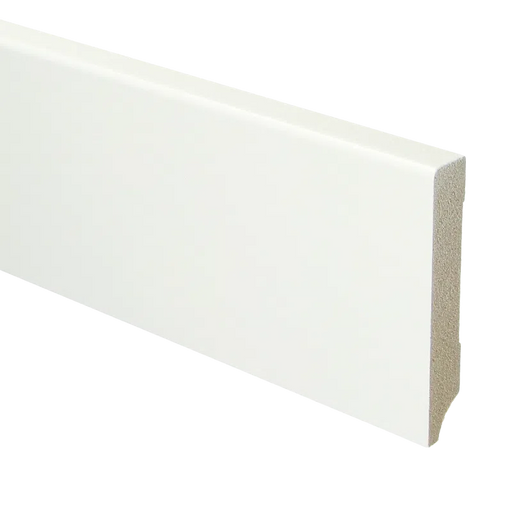 Moderne MDF plint | RAL 9016 Verkeerswit / 15 x 90 millimeter