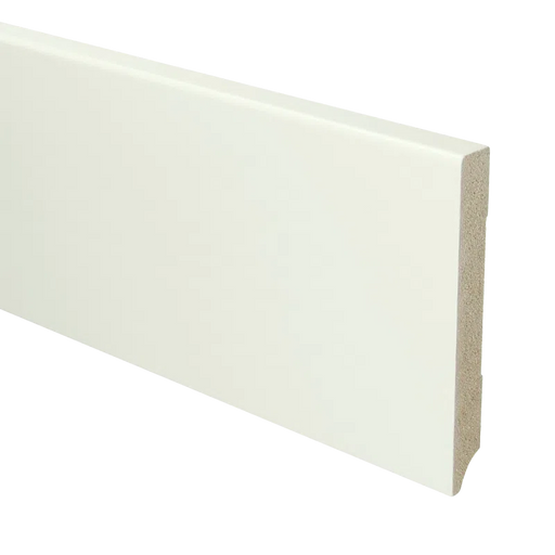 Moderne MDF plint | RAL 9016 Verkeerswit / 15 x 120 millimeter