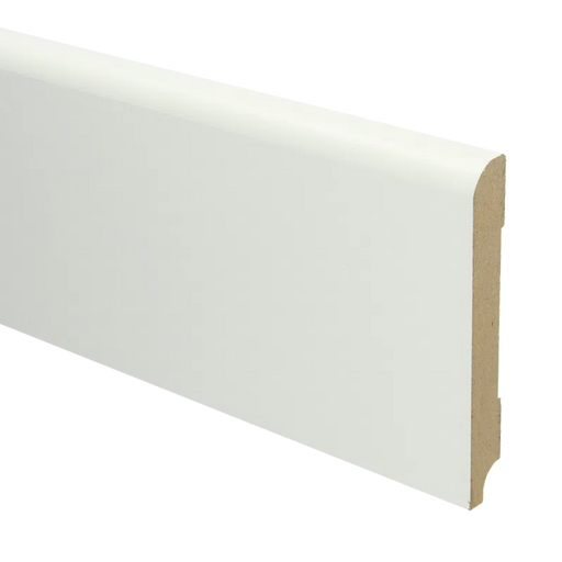 Koloniale MDF plint | RAL 9010 Gebroken wit | 15 x 120 millimeter