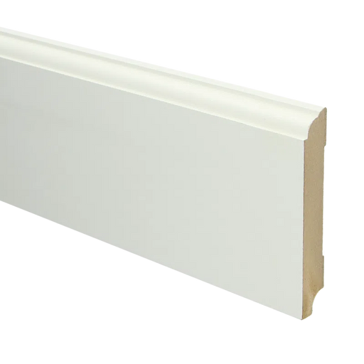 Kraalplint MDF | RAL 9010 Gebroken wit | 18 x 115 millimeter