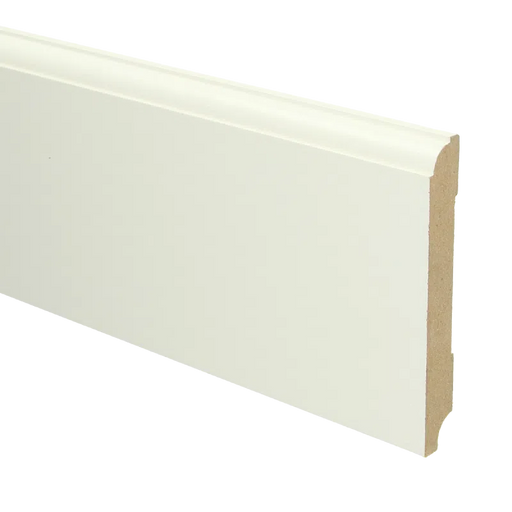 Kraalplint MDF | RAL 9010 Gebroken wit | 15 x 120 millimeter