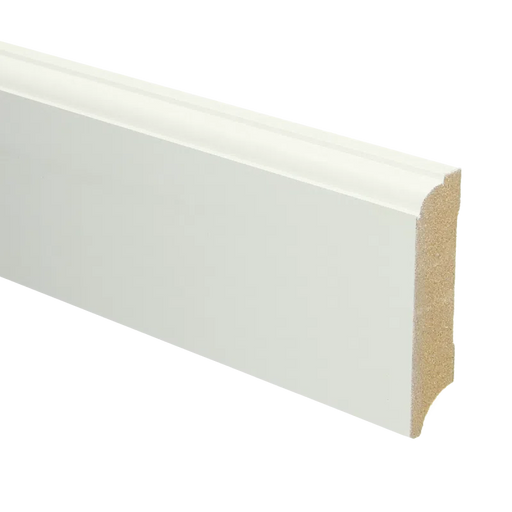 Kraalplint MDF | RAL 9010 Gebroken wit | 18 x 70 millimeter