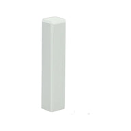 Hoek- en eindstukken MDF Plinten RAL 9016 Verkeerswit / 12 x 70 mm