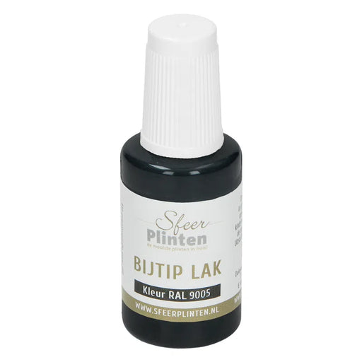 Plintenlak | Bijtip lak  - 20ml | RAL 9005 Zwart