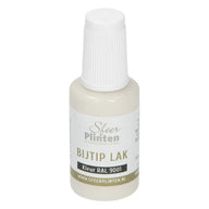 Plintenlak | Bijtip lak  - 20ml RAL 9001 Crèmewit