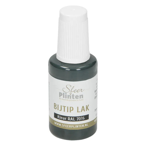 Plintenlak | Bijtip lak  - 20ml | RAL 7016 Antraciet