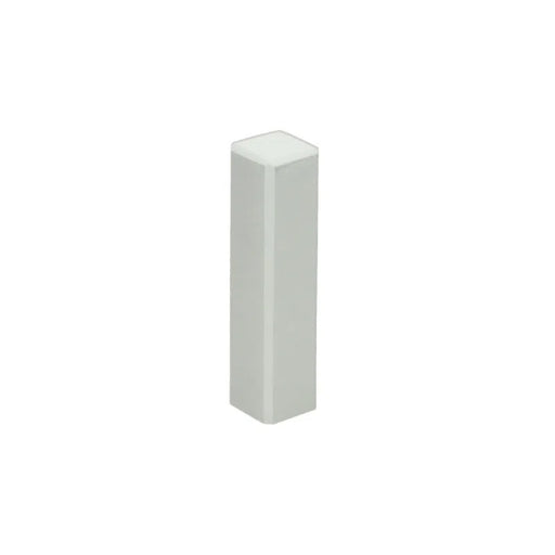 Hoek- en eindstukken MDF Plinten | RAL 9010 Gebroken wit / 15 x 70 mm