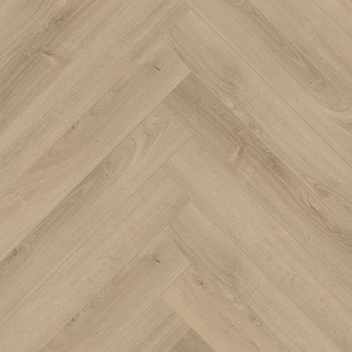 Detailfoto Hoomline Terra Visgraat Kalk 2309 - Laminaat