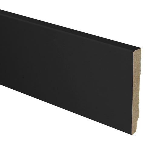 Rechte folieplint Standaard Zwart 12 x 90 mm
