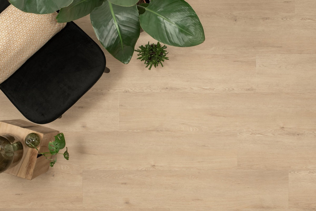 Floer Natuur Garda Grijsbeige - Click PVC