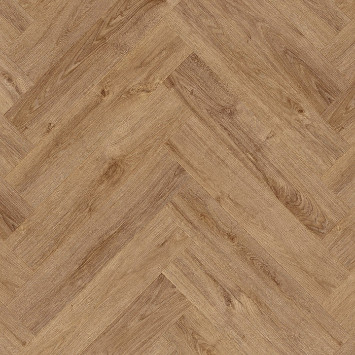 Vloerdetail Moduleo - LayRed - Stanford Oak 65837 - Visgraat Click PVC