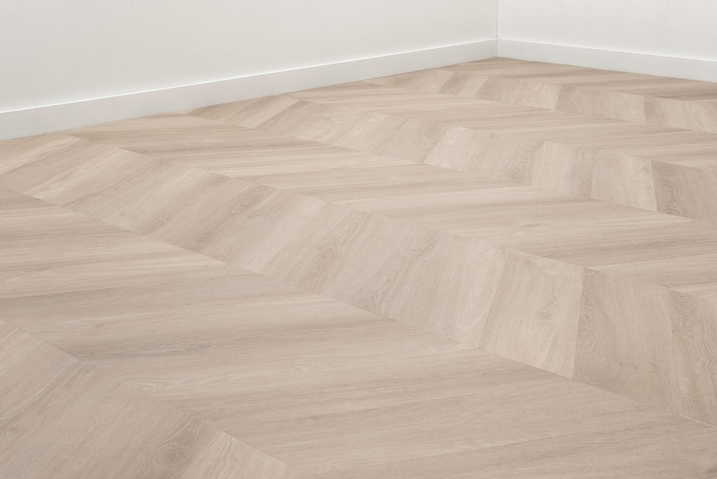 Floer Onbehandeld Eiken - Hongaarse Punt PVC