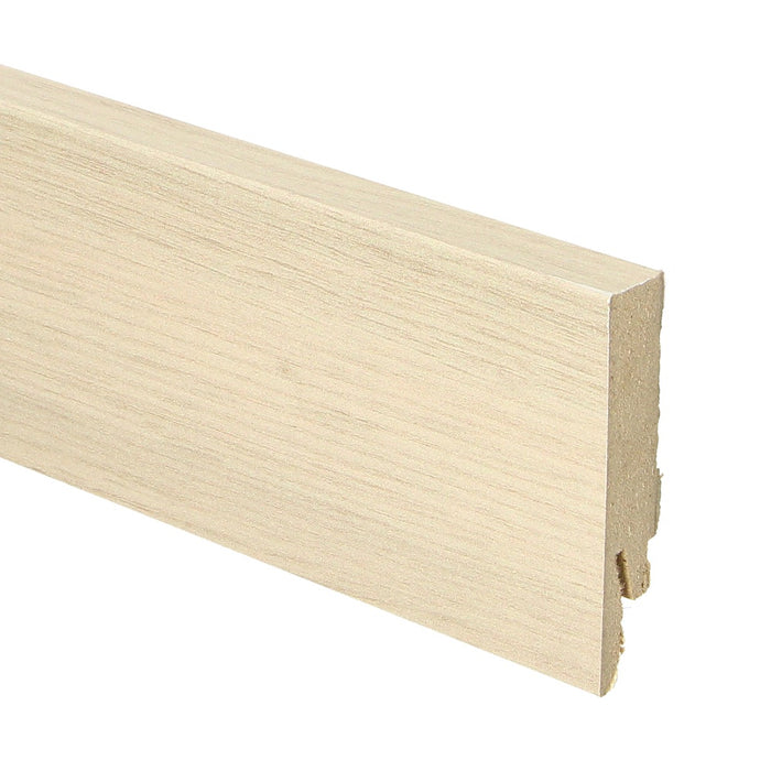 Rechte folieplint 70x14 Eiken Warm Wit
