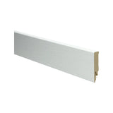 Rechte folieplint 70x14 Eiken Wit Gelakt