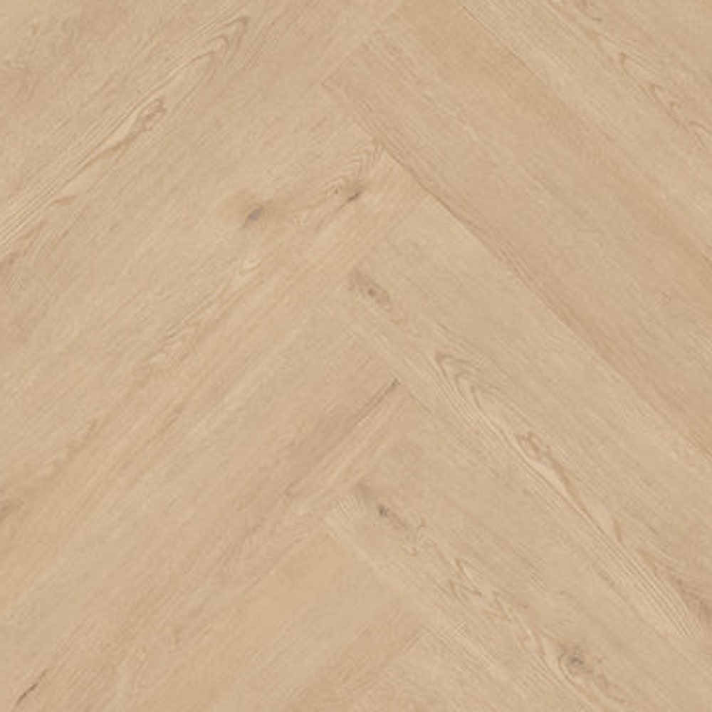 Vloerdetail Floer Gaia Grijsbeige - Walvisgraat Dryback Plak PVC