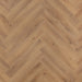 Vloerfoto Floer Narwal Nootbruin - Walvisgraat Dryback Plak PVC