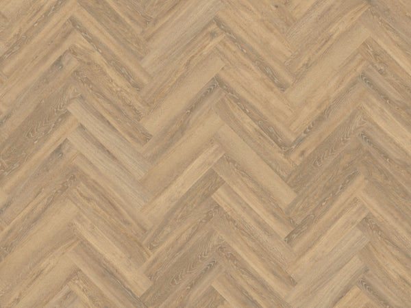 mFLOR 46414 Parva Oak XL Visgraat Piedmont | Dryback lijm PVC