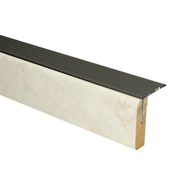 Uitlooptrede MexForm met aluminium profiel - Brons