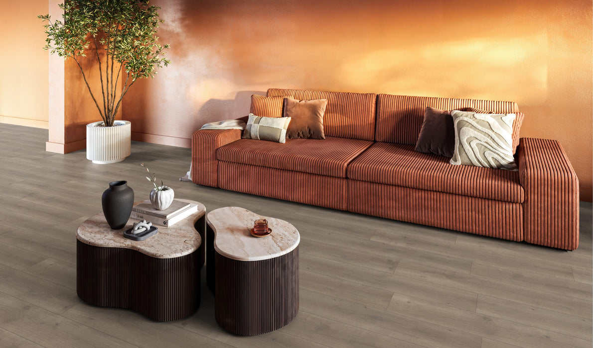 FloorLife Queens Grijs bruin eiken - Laminaat