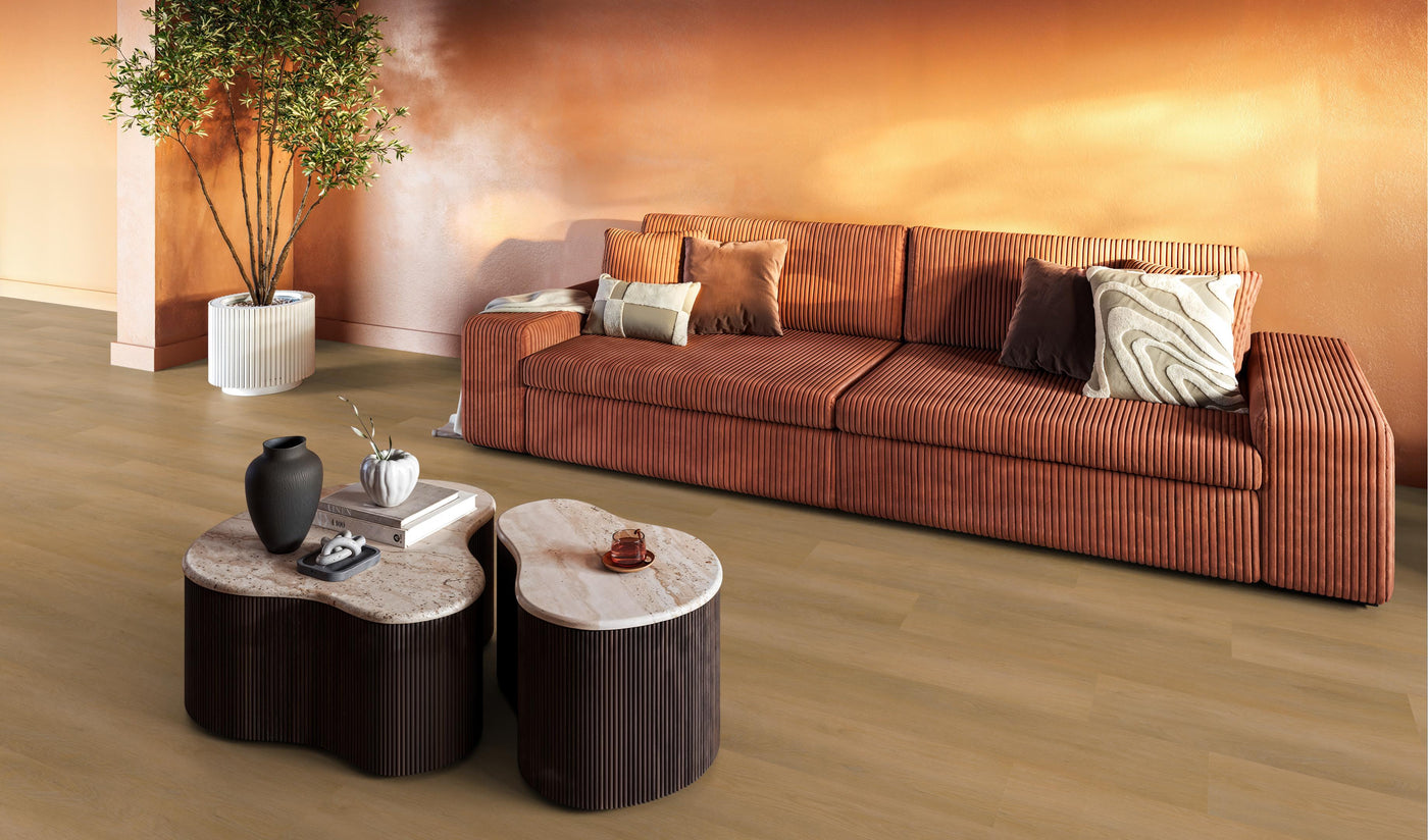 FloorLife Newham Dark oak - Dryback Plak PVC