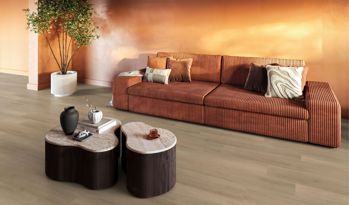 FloorLife Newham Beige - Dryback Plak PVC