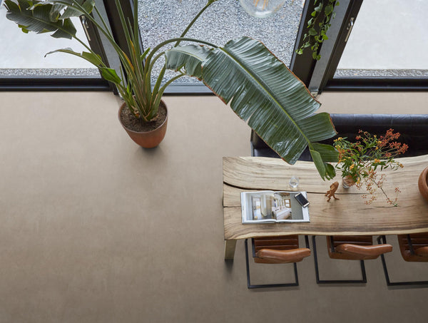 FloorLife Highbury Taupe - Tegel 90 x 45 Plak PVC Dryback