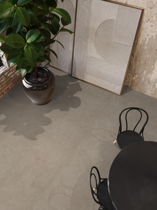 FloorLife Highbury XXL Light grey - Tegel 120 x 60 Plak PVC Dryback
