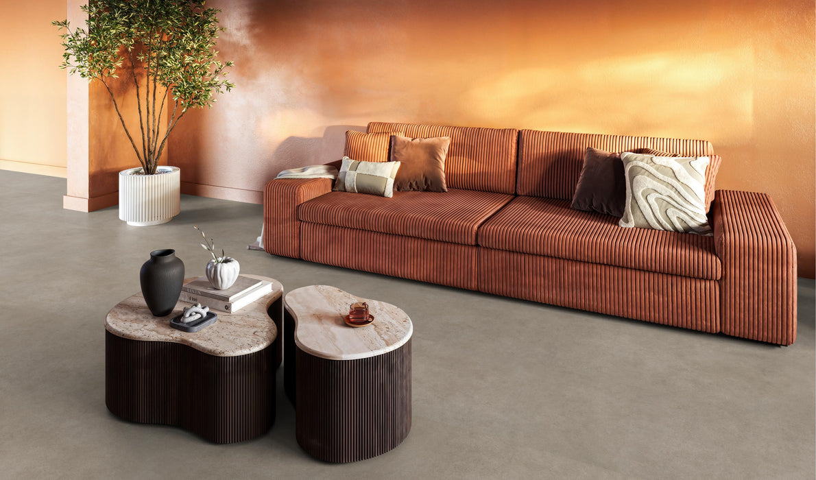 FloorLife Highbury XXL Grey - Tegel 120 x 60 Plak PVC Dryback