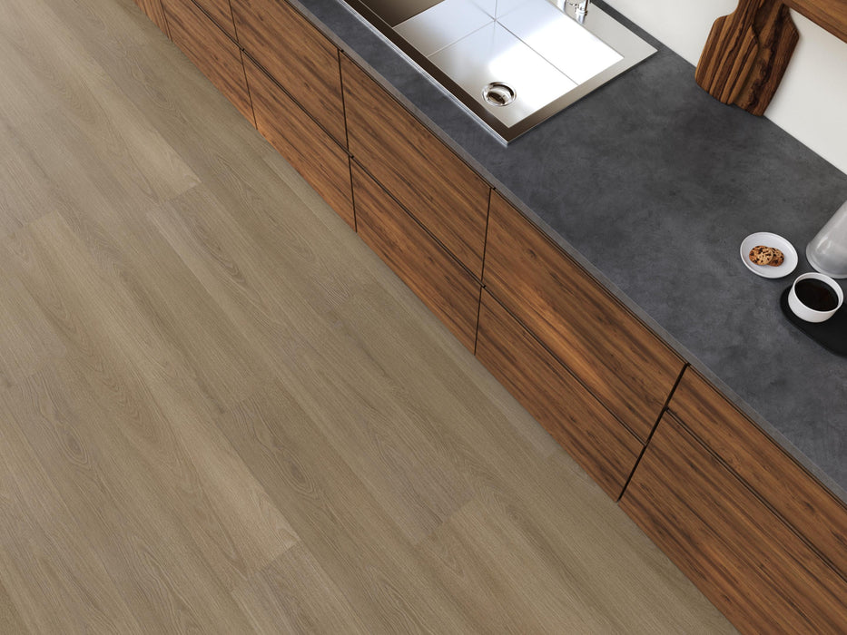 FloorLife Brentford Dark oak - Dryback Plak PVC