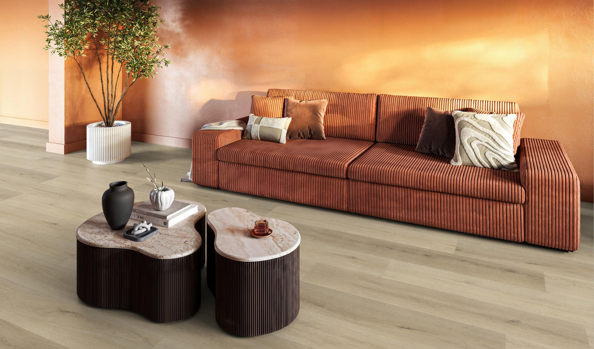 FloorLife Greenford Warm beige - Dryback Plak PVC
