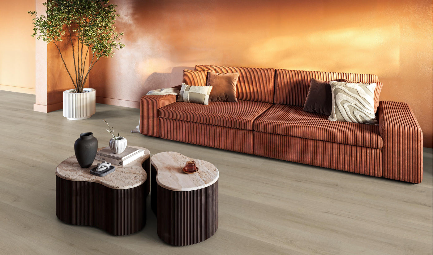 FloorLife Greenford Beige - Dryback Plak PVC