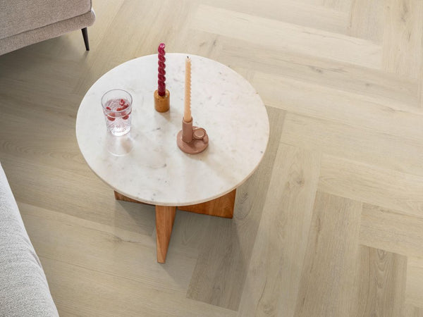 Ambiant Spigato Valento Warm beige - Visgraat Plak PVC