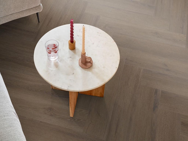 Ambiant Spigato Valento Brown - Visgraat Plak PVC