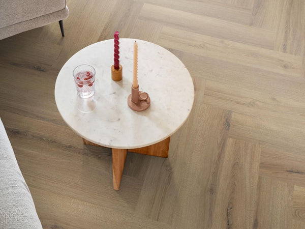 Ambiant Spigato Valento Light brown - Visgraat Click PVC