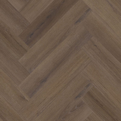 FloorLife YUP XL Greenford Brown - Visgraat Click PVC