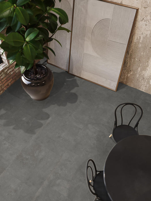 FloorLife Victoria Grey - Tegel 60 x 60 Plak PVC Dryback